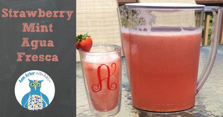 Strawberry Mint Agua Fresca