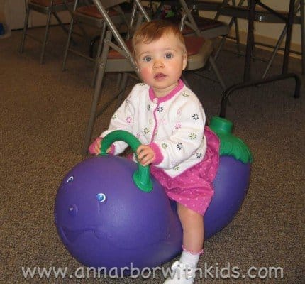 Eggplant Rocker at Baby Playgroup
