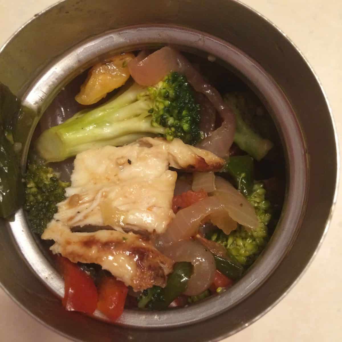 Leftover Citrus Chicken Sorrento