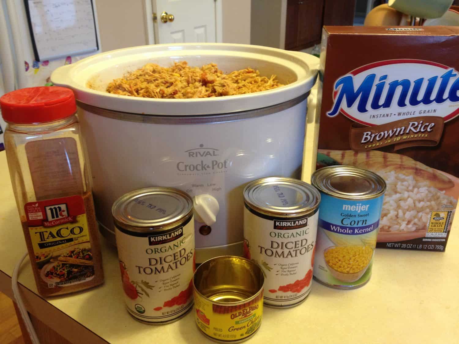 Mexican Shredded Chicken Ingredients