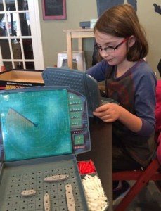Gam3&Up Board Game Lounge Playing Battleship