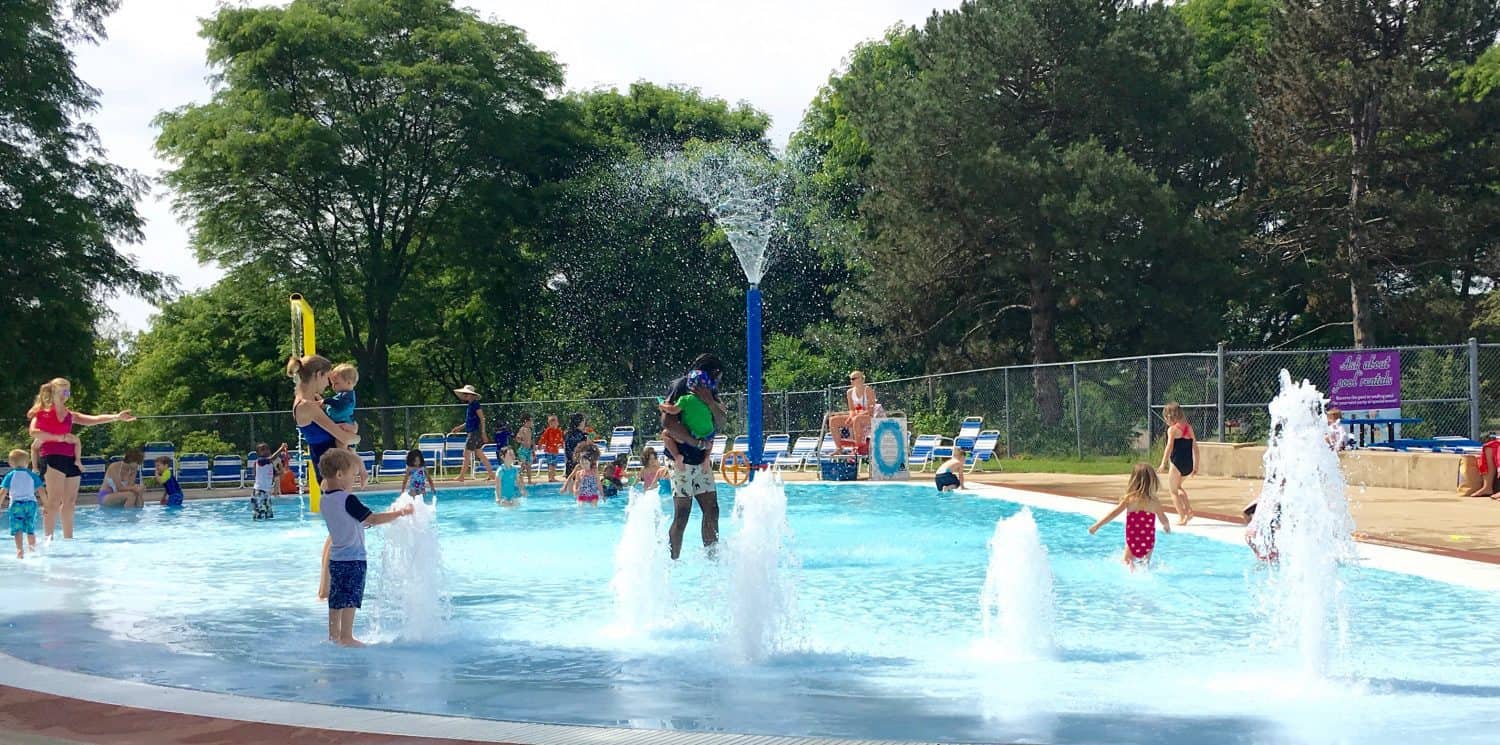 Ann Arbor Pools - Buhr Park Pool Tot Splash