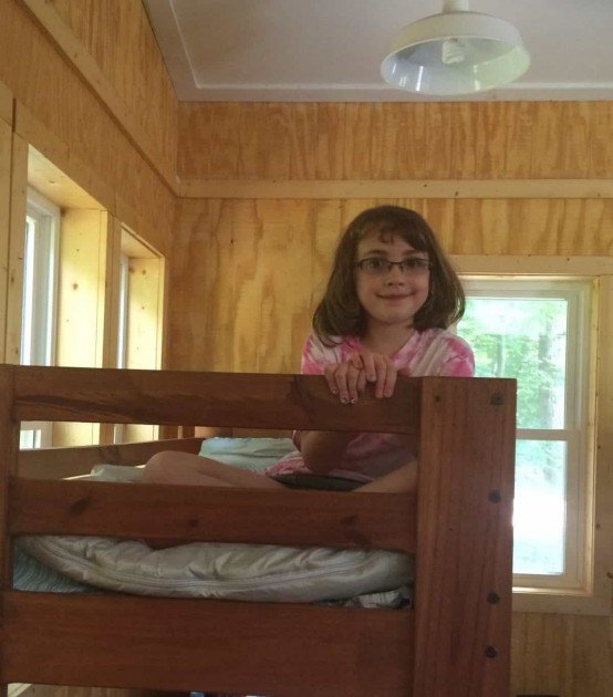 At Girl Scout Resident Camp - Camp Merrie Wood