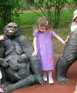 Toledo Zoo #TBT Gorilla Statue 2009