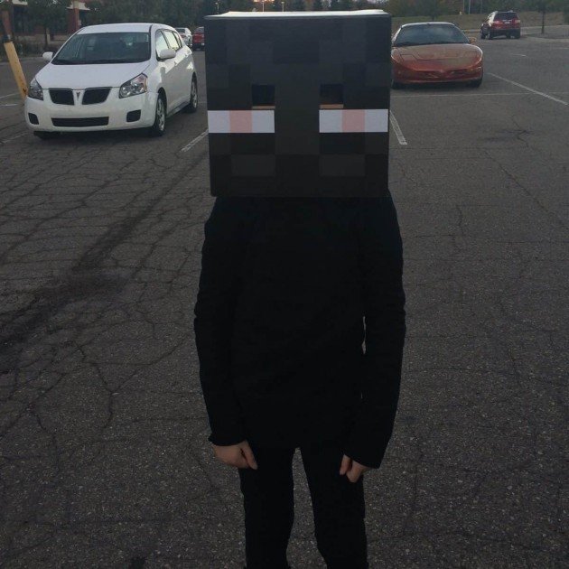 Halloween 2015 - Minecraft Enderman