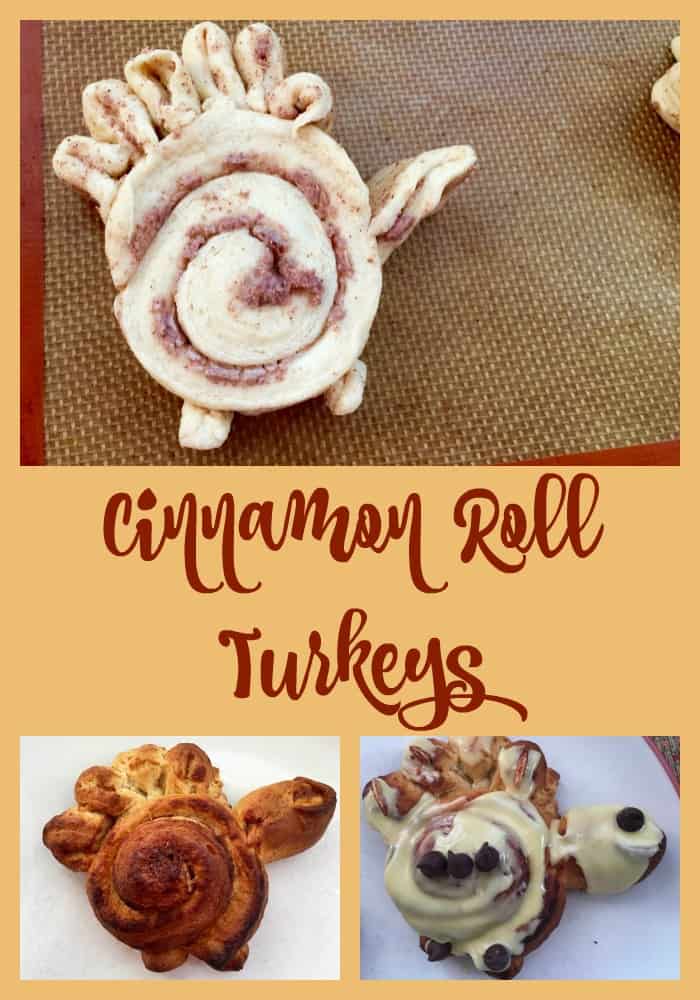 Celebrate Thanksgiving with Cinnamon Roll Turkeys