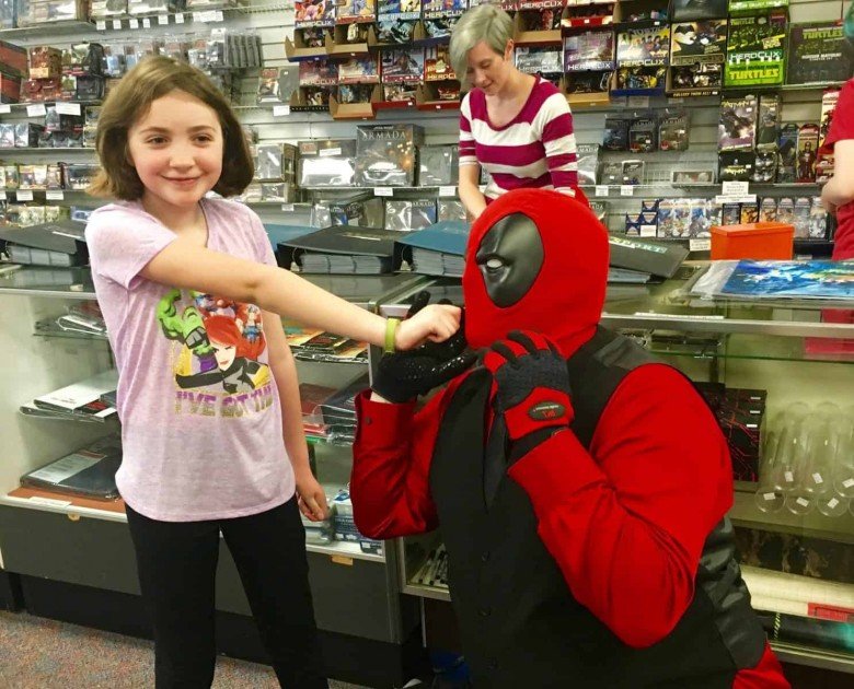 Fun 4 All Free Comic Book Day - Punching Deadpool