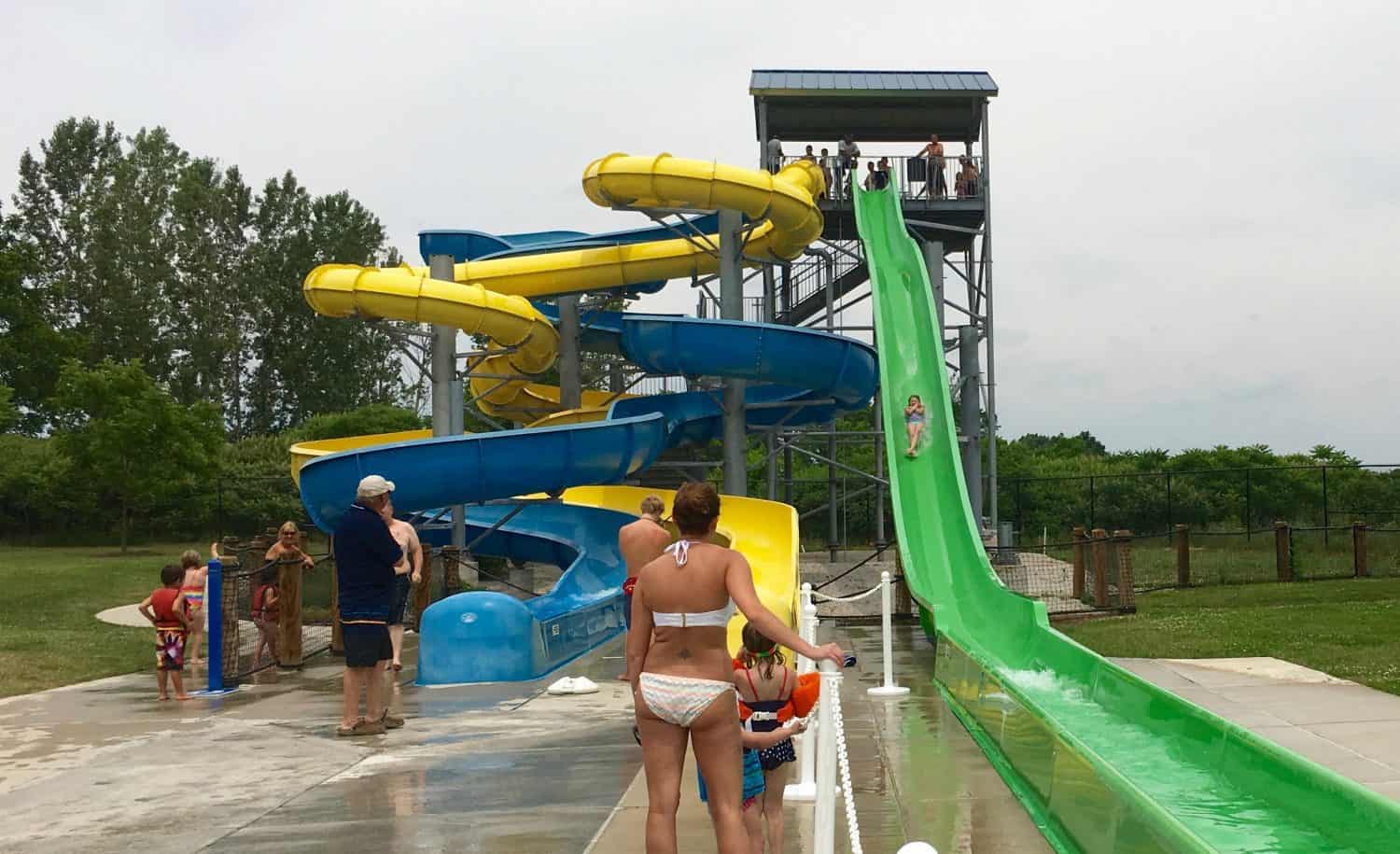 Rolling Hills Water Park - New Slide Tower