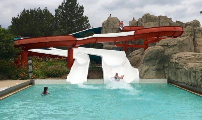 Rolling Hills Water Park - Old Slides