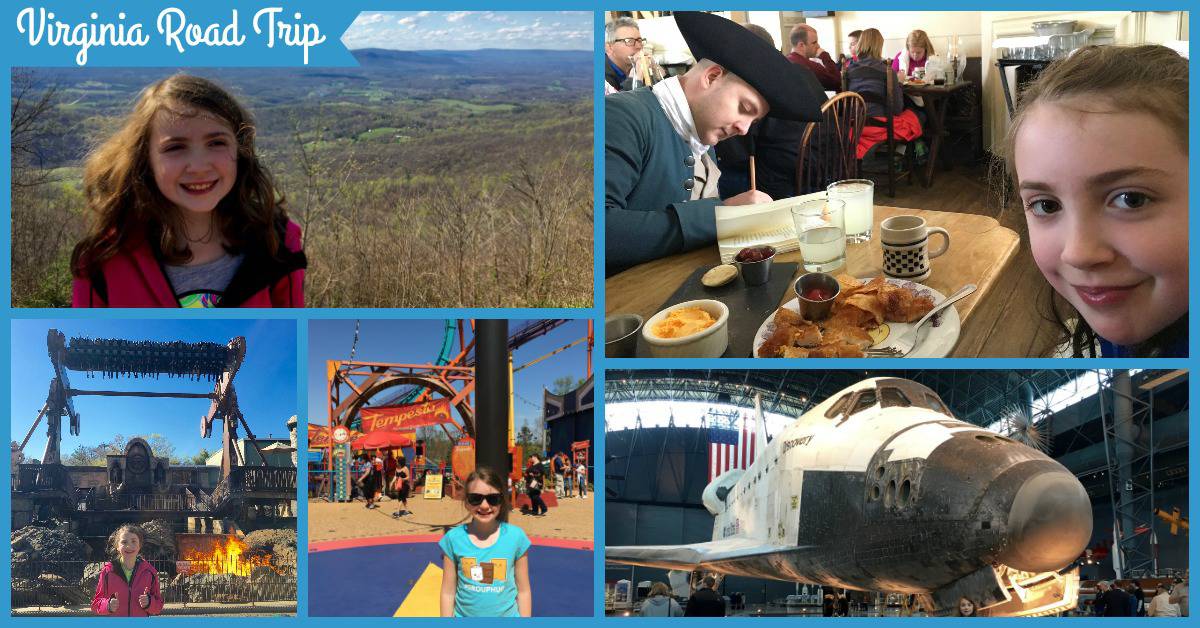 Virginia Road Trip Collage