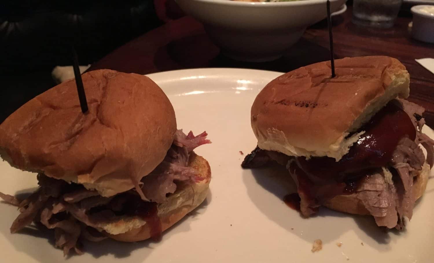 Chicago Trip Report - Carson's Ribs - Mini Brisket Sandwiches