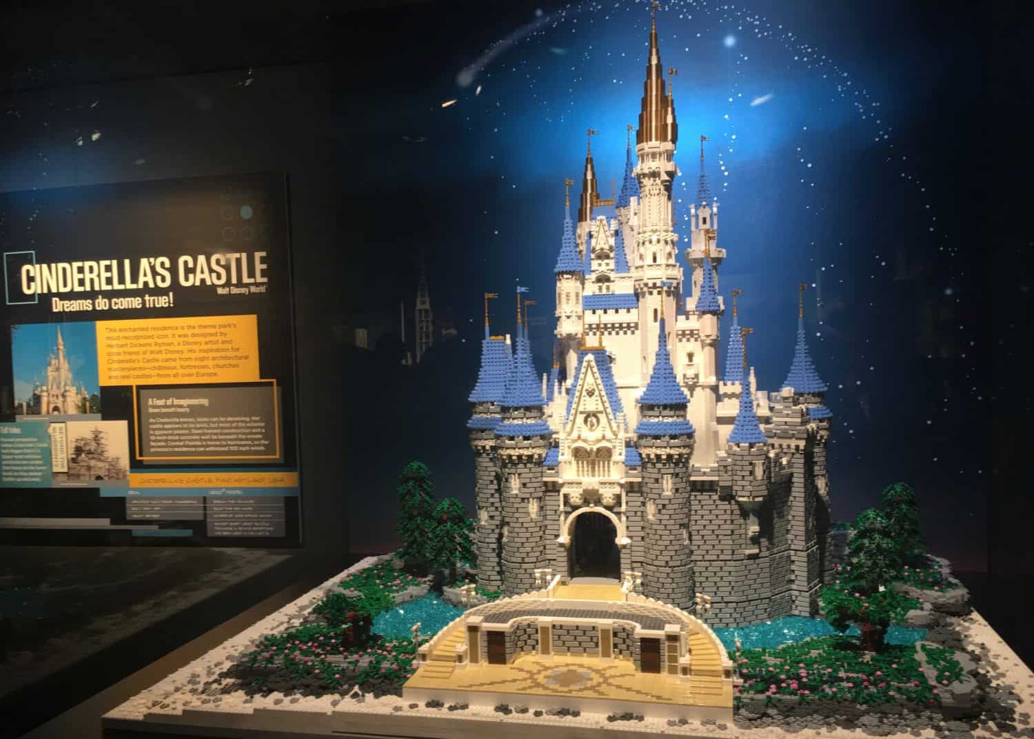 Chicago Trip Report - Museum of Science & Industry - Brick by Brick - Cinderella's Castle