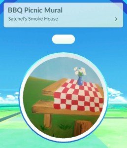 Satchel's BBQ Pokestop