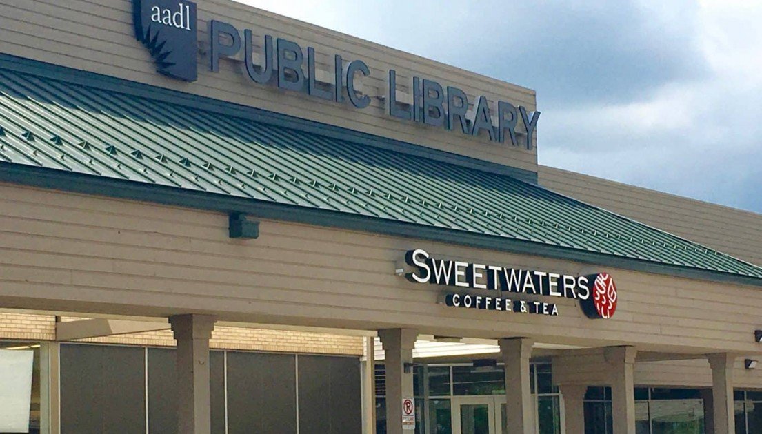 AADL West Branch Renovations - Sign