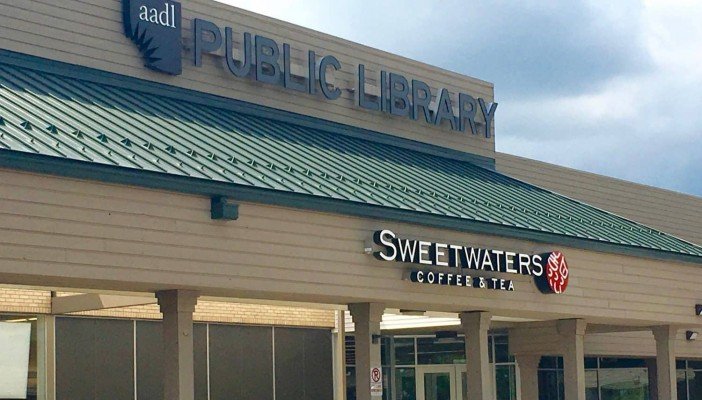 AADL West Branch Renovations - Sign