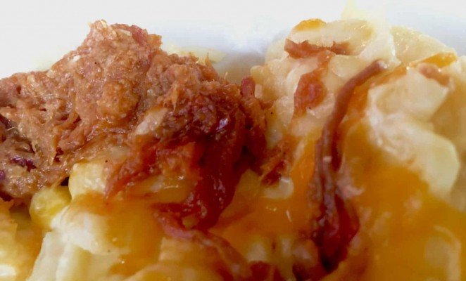 Bone Heads BBQ - Pork Mac & Cheese