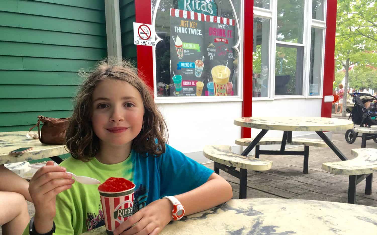 Kennywood - Food - Rita's Water Ice