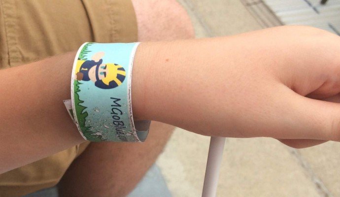 Michigan Football Game - ID Bracelet