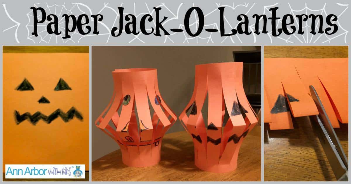 Paper Jack O'Lanterns
