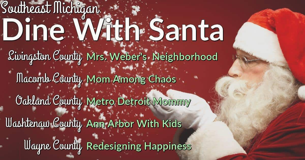 Washtenaw County Dine with Santa