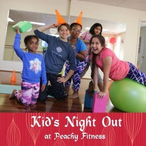 Kids Night Out at Peachy Fitness