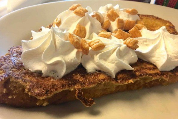 The Bomber Restaurant - Cap'n Crunch French Toast