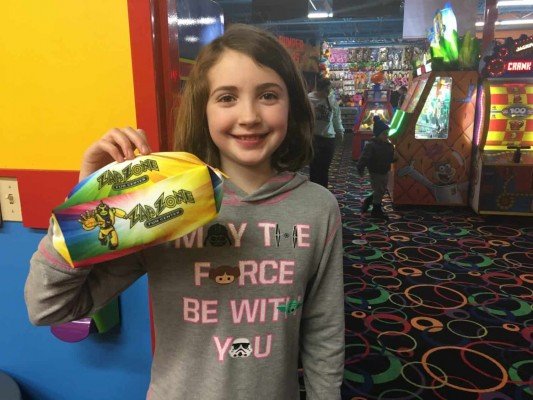 Zap Zone Birthday Party - Pencil Case Prize