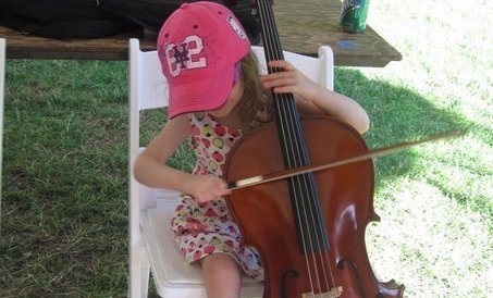 Ann Arbor Summer Festival - Top of the Park KidZone Ann Arbor Symphony Orchestra Instrument Petting Zoo (2009)