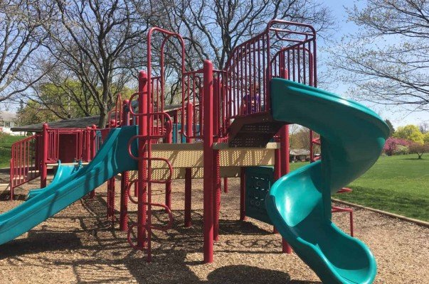 Hunt Park Playground Profile - Slides
