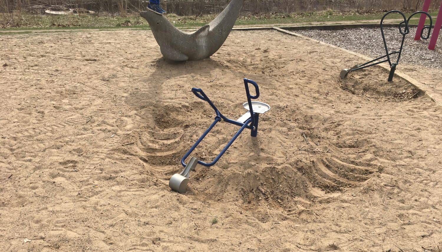 West Park - Sand area