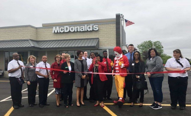 Lohr Rd McDonalds Grand Reopening - Ribbon Cutting