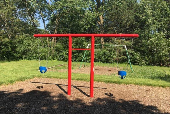 Candy Cane Park - Swings