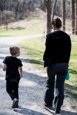 Family Friendly Ann Arbor Hikes - Annie & Neko in The Arb