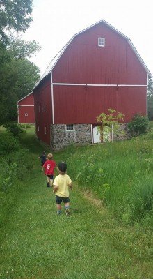 Family Friendly Ann Arbor Hikes - Barn at Matthaei Botanical Gardens