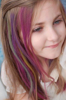 Summer Hair Trends - Multi-Color Streaks