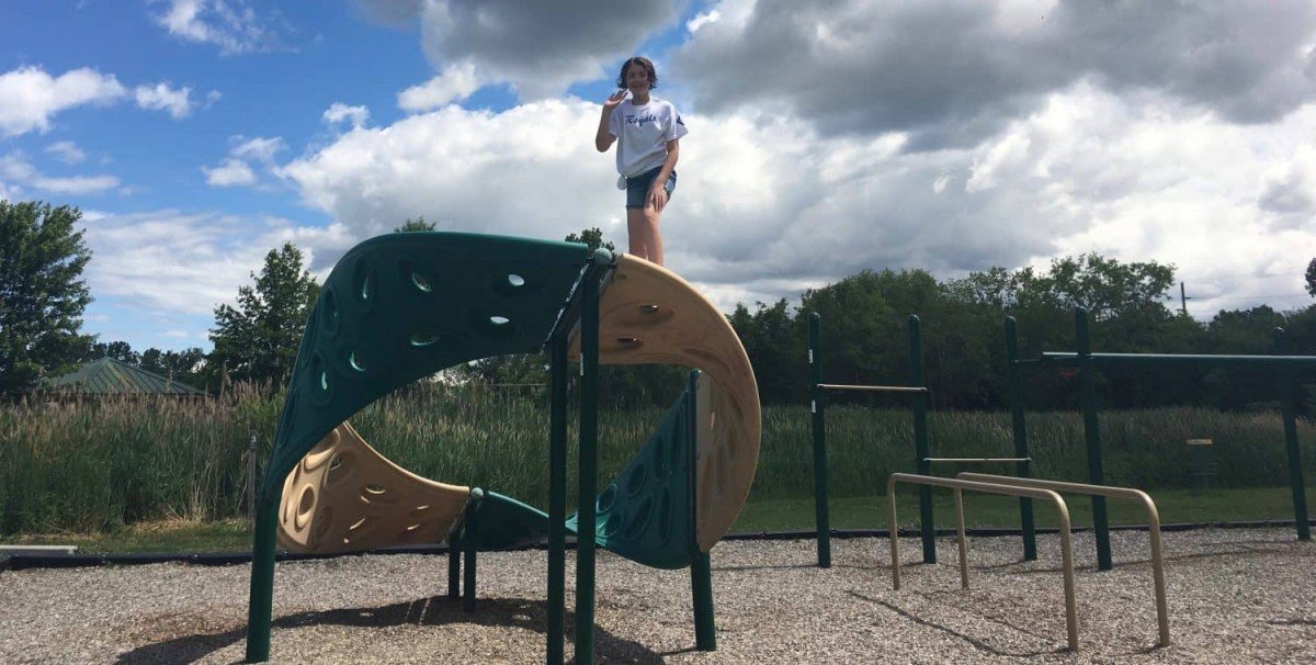 Woolley Park Playground Profile - Infinity Wall Conquered