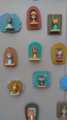 2017 Ann Arbor Art Fair Review - Wooden Sculpted People
