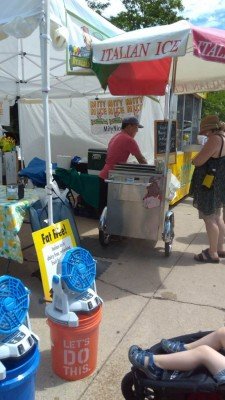 2017 Ann Arbor Art Fair Review - Italian Ice