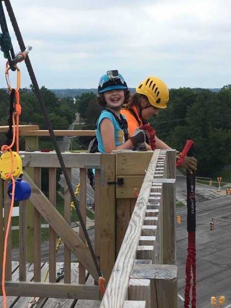 Toledo Zoo Aerial Adventure Course - Ready for Flight Line