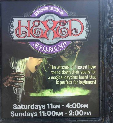 Cedar Point Halloweekends with Kids - Hexed Spellbound