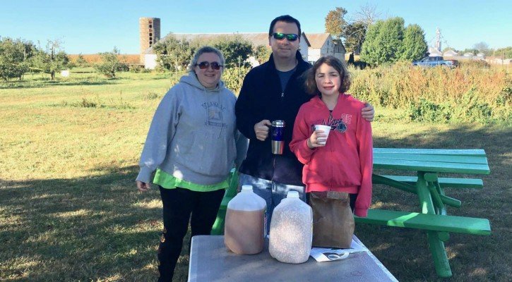 Apple Picking at Wasem Fruit Farm - Donuts & Cider