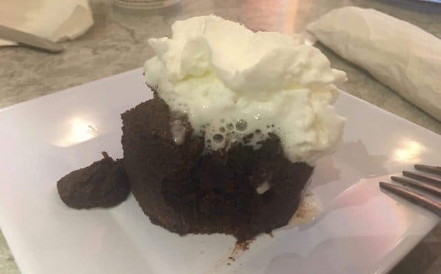 Staycation at Hyatt Place Ann Arbor - Lava Cake at Bar