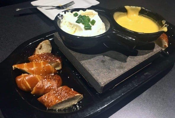 Black Rock Review - Pretzel & Cheese Fondue