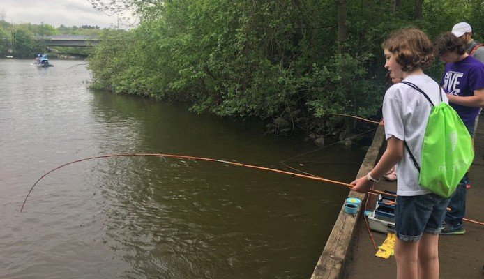 Huron River Day - Fishing