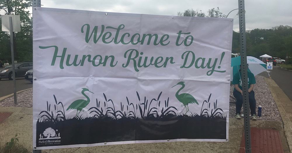 Huron River Day - Sign