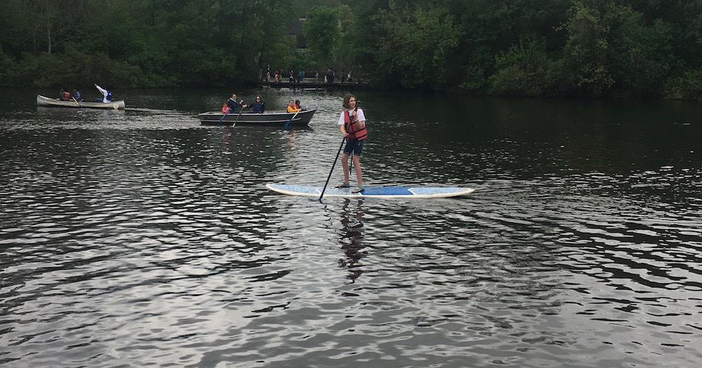 Huron River Day - Stand Up Paddleboarding