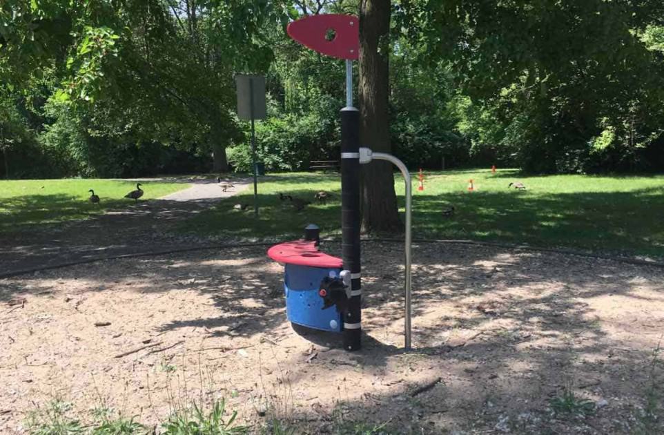 Ann Arbor Riverside Park - Sailboat