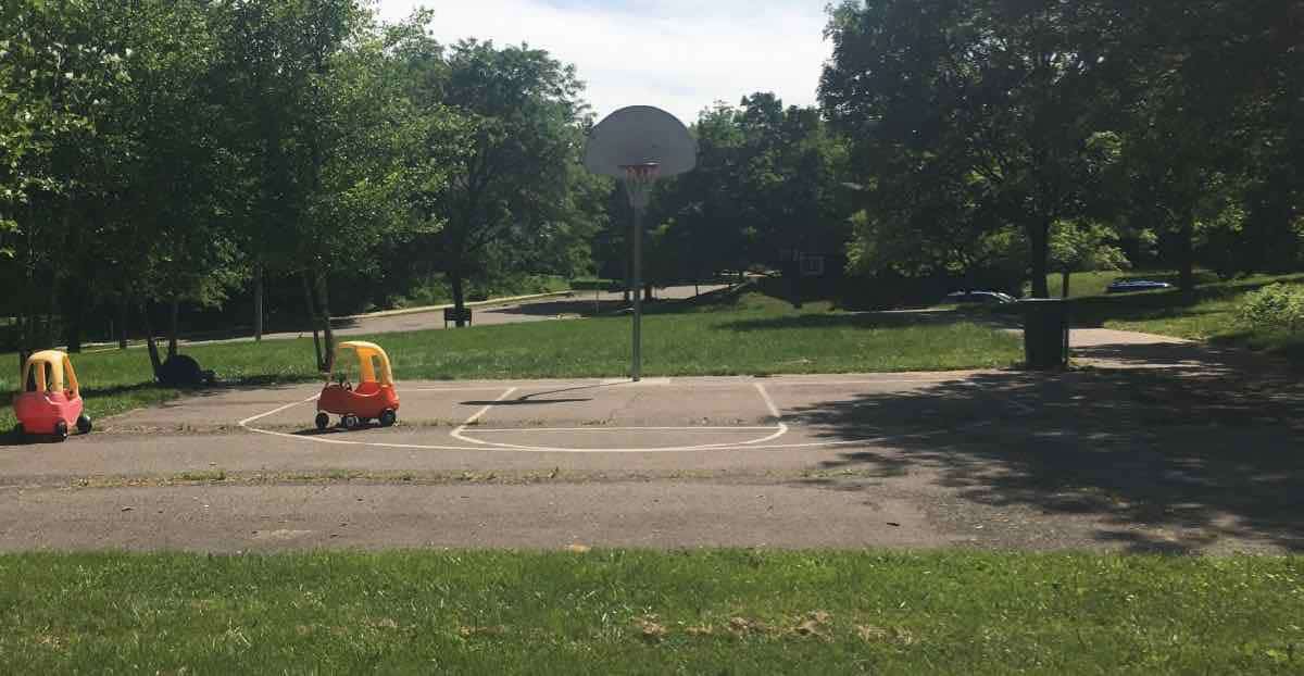 Ann Arbor Winewood Thaler Playground Profile - Basketball Court