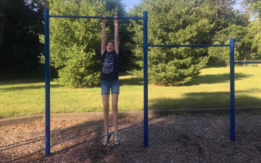 Ann Arbor Brookside Park - Chin Up Bars