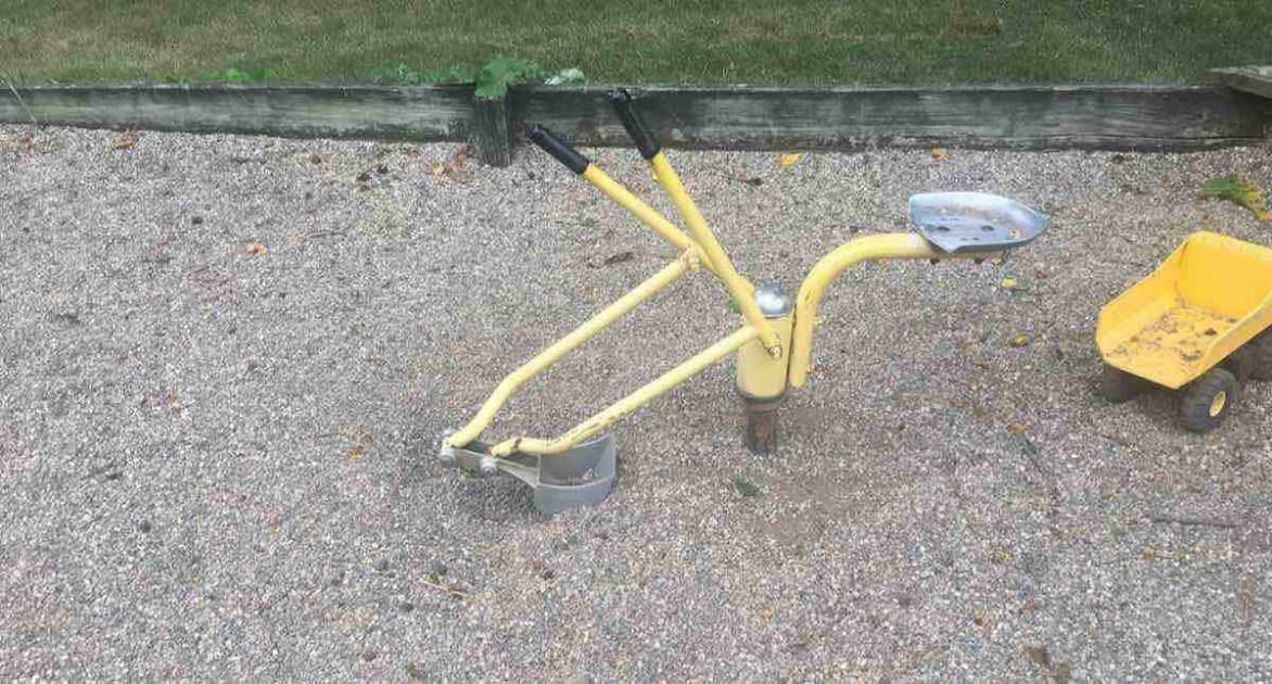 Ypsilanti's Edith Hefley Tot Lot Playground Profile - Gravel Pit